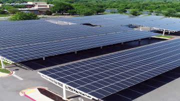 Commercial solar PV for industrial scale power generation